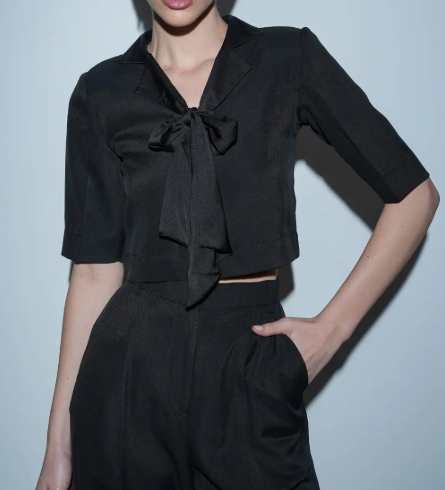 Luna Bow Crop Top