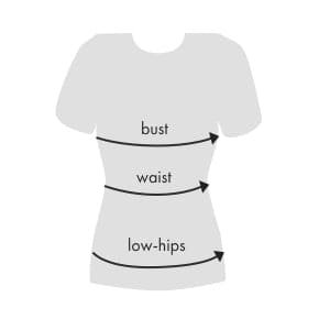 Size chart illustration